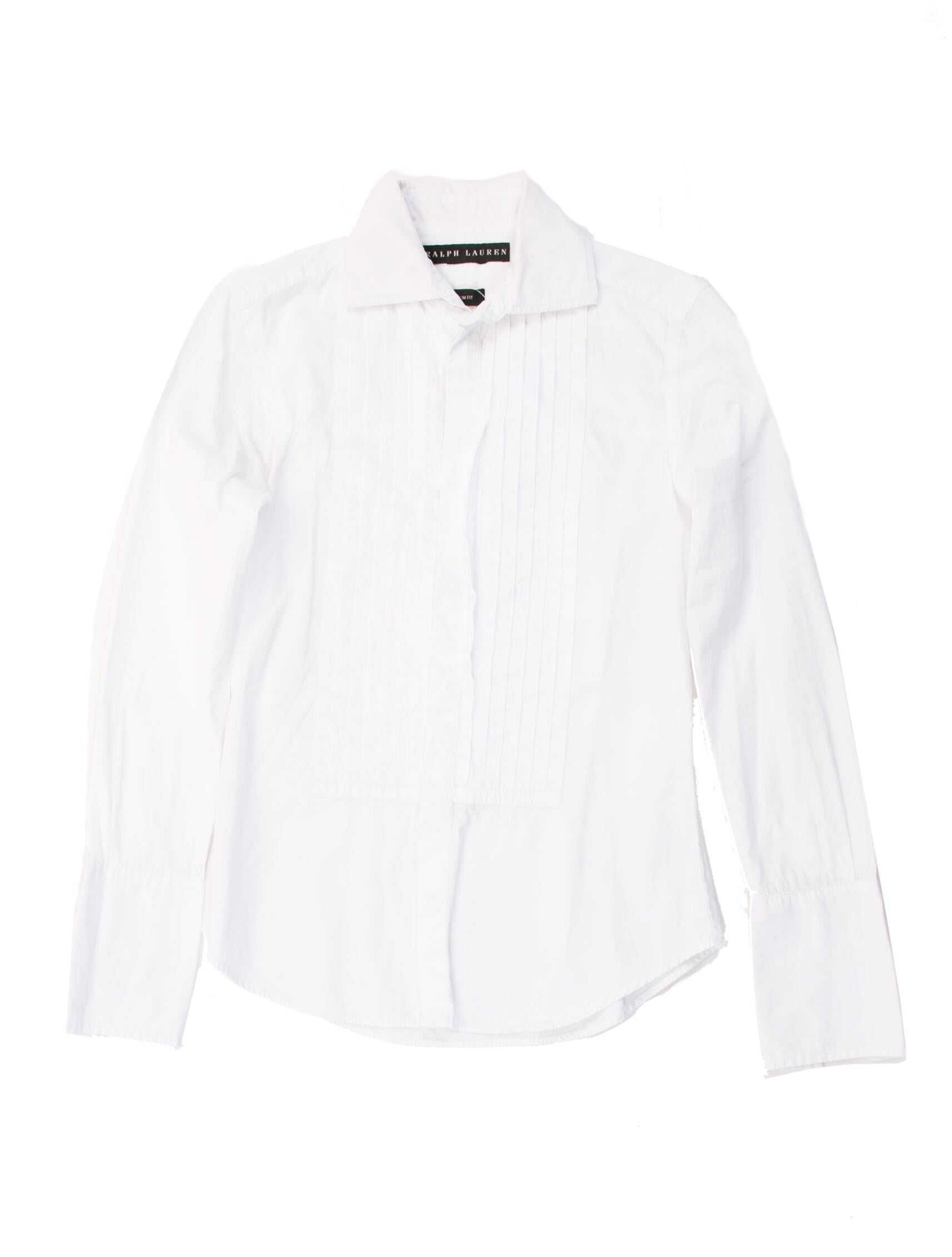 Ralph Lauren Black Label Long Sleeve Tuxedo Shirt