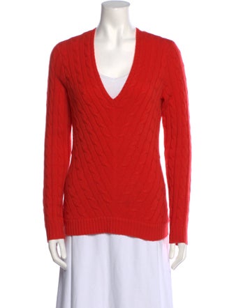 Ralph Lauren Black Label Cashmere V-Neck Sweater