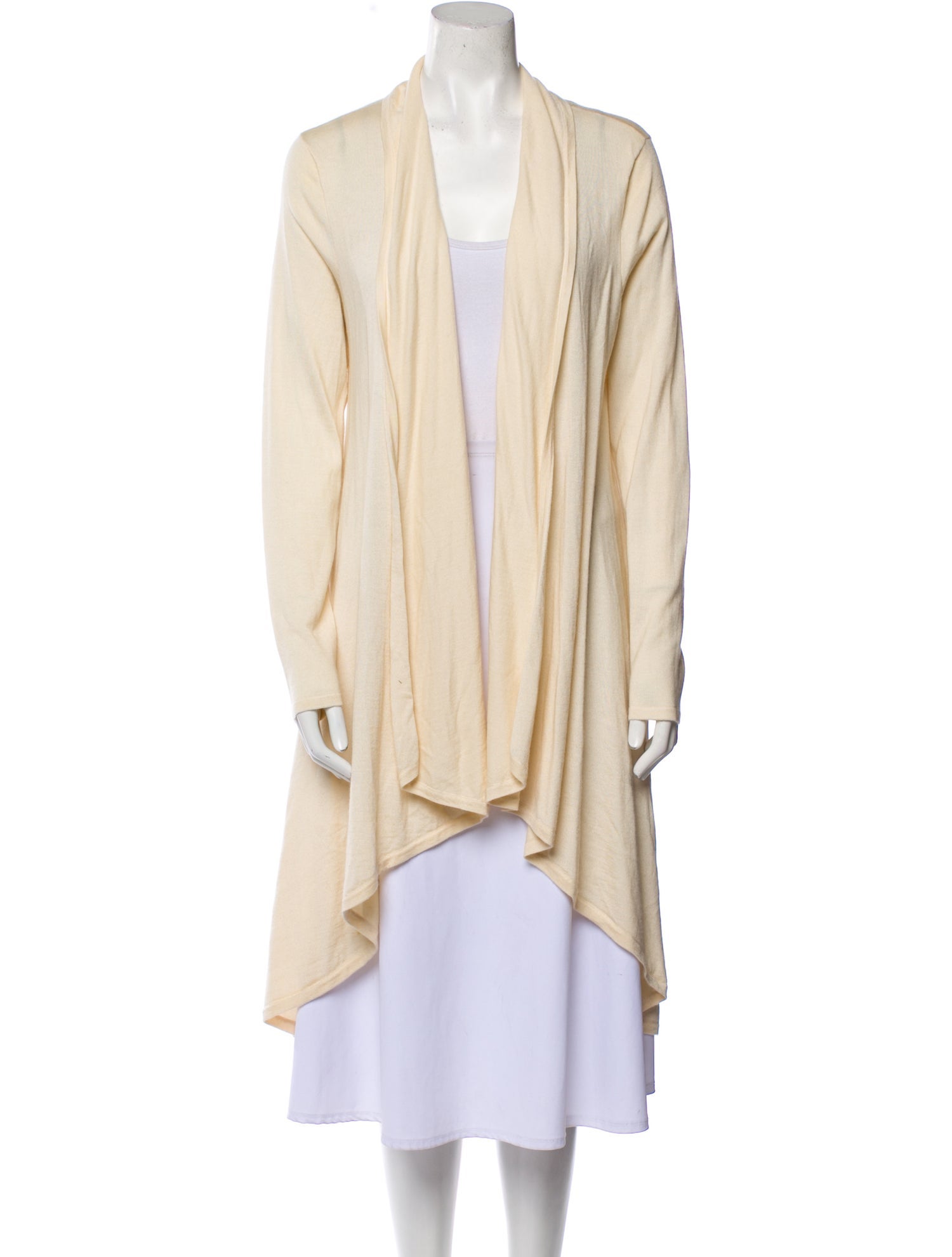 Ralph Lauren Black Label Wool Open Front Sweater