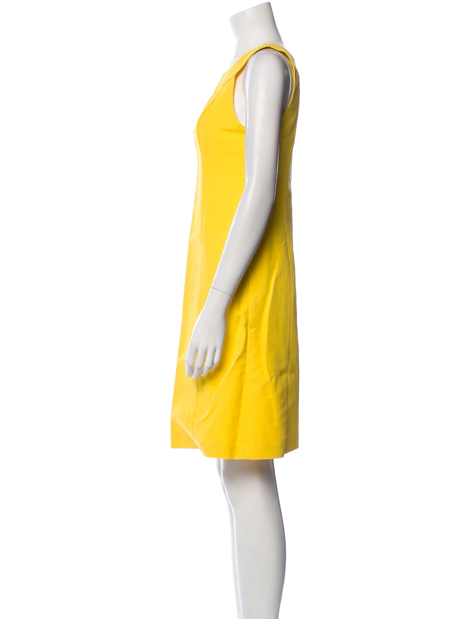 Ralph Lauren Black Label Bateau Neckline Knee-Length Dress