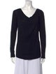 Ralph Lauren Black Label Cowl Neck Long Sleeve Top
