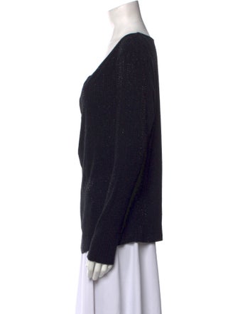 Ralph Lauren Black Label Cowl Neck Long Sleeve Top