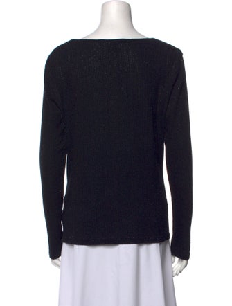 Ralph Lauren Black Label Cowl Neck Long Sleeve Top