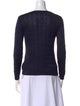 Ralph Lauren Black Label Silk V-Neck Sweater
