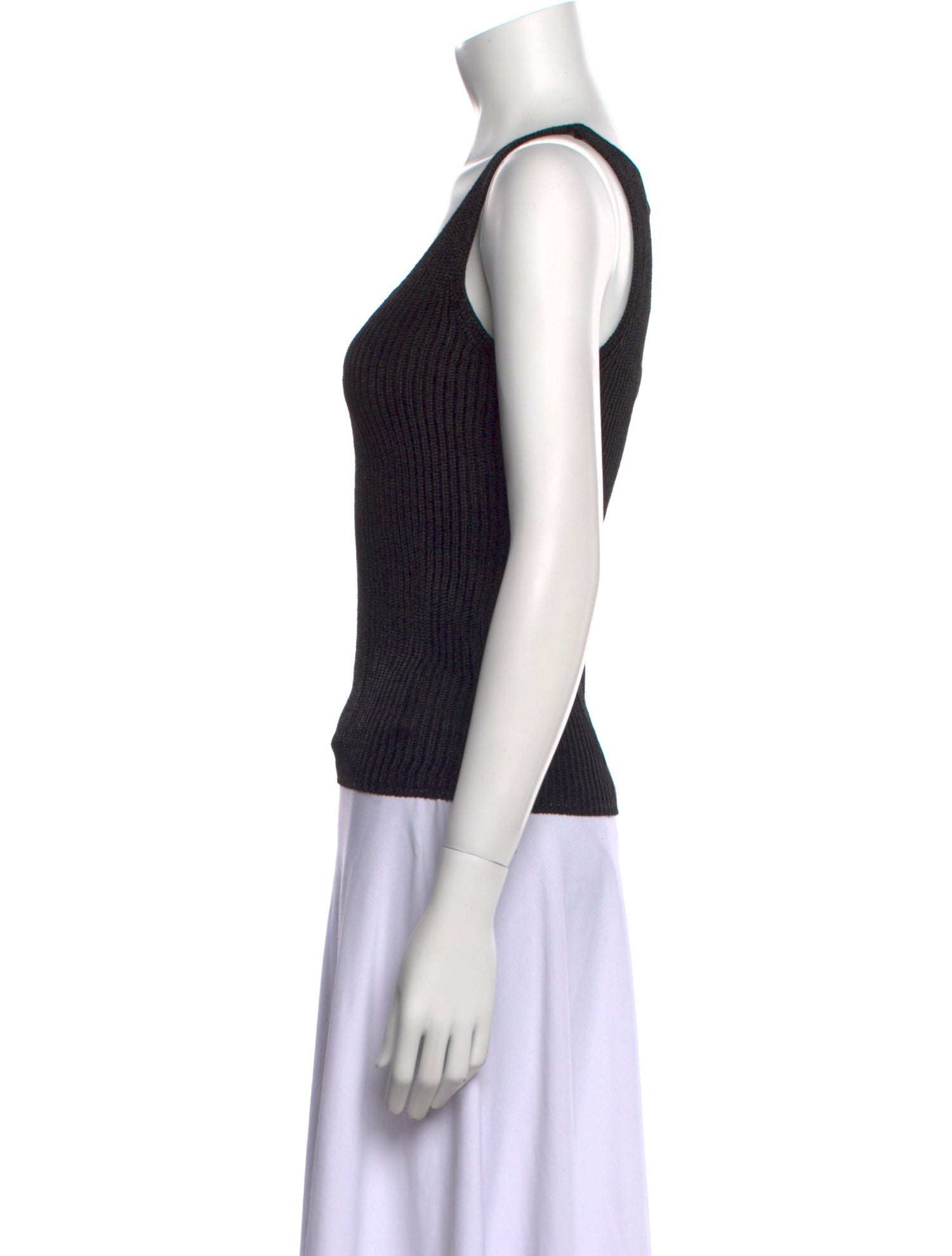 Ralph Lauren Black Label Scoop Neck Sleeveless Top w/ Tags