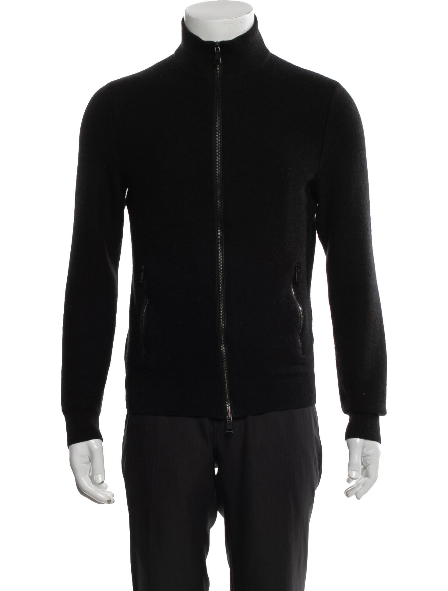 Ralph Lauren Black Label Merino Wool Bomber Jacket