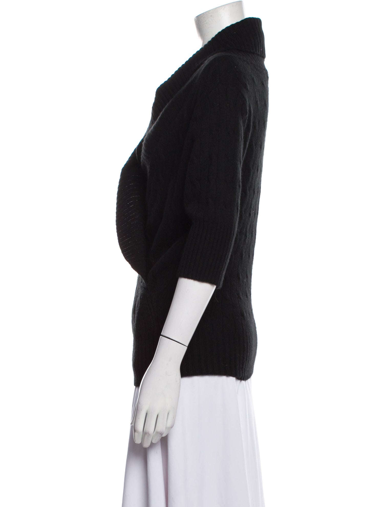 Ralph Lauren Black Label Cashmere Cowl Neck Sweater