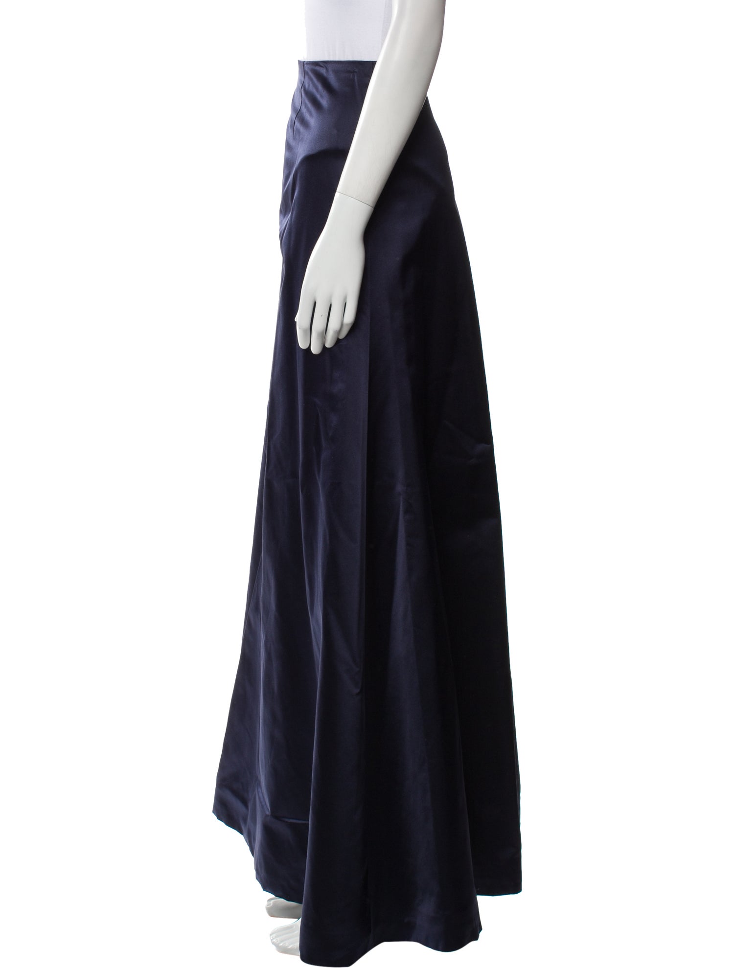 Ralph Lauren Black Label Silk Long Skirt