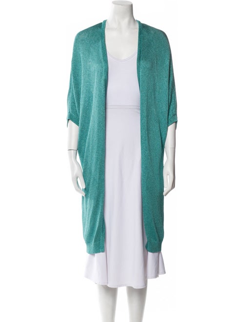 Ralph Lauren Black Label Silk Open Front Sweater