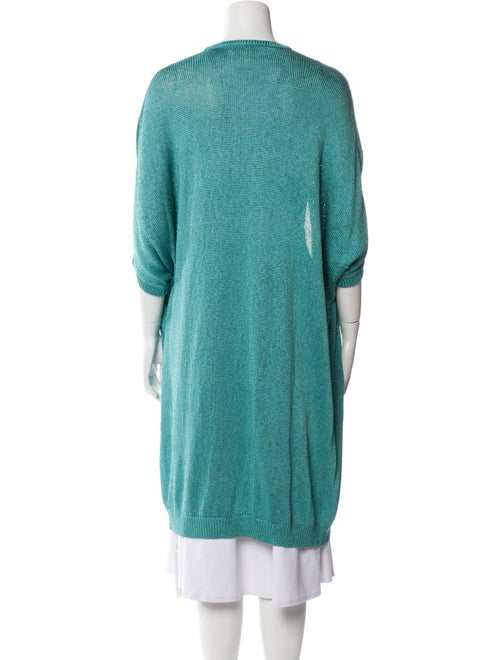 Ralph Lauren Black Label Silk Open Front Sweater