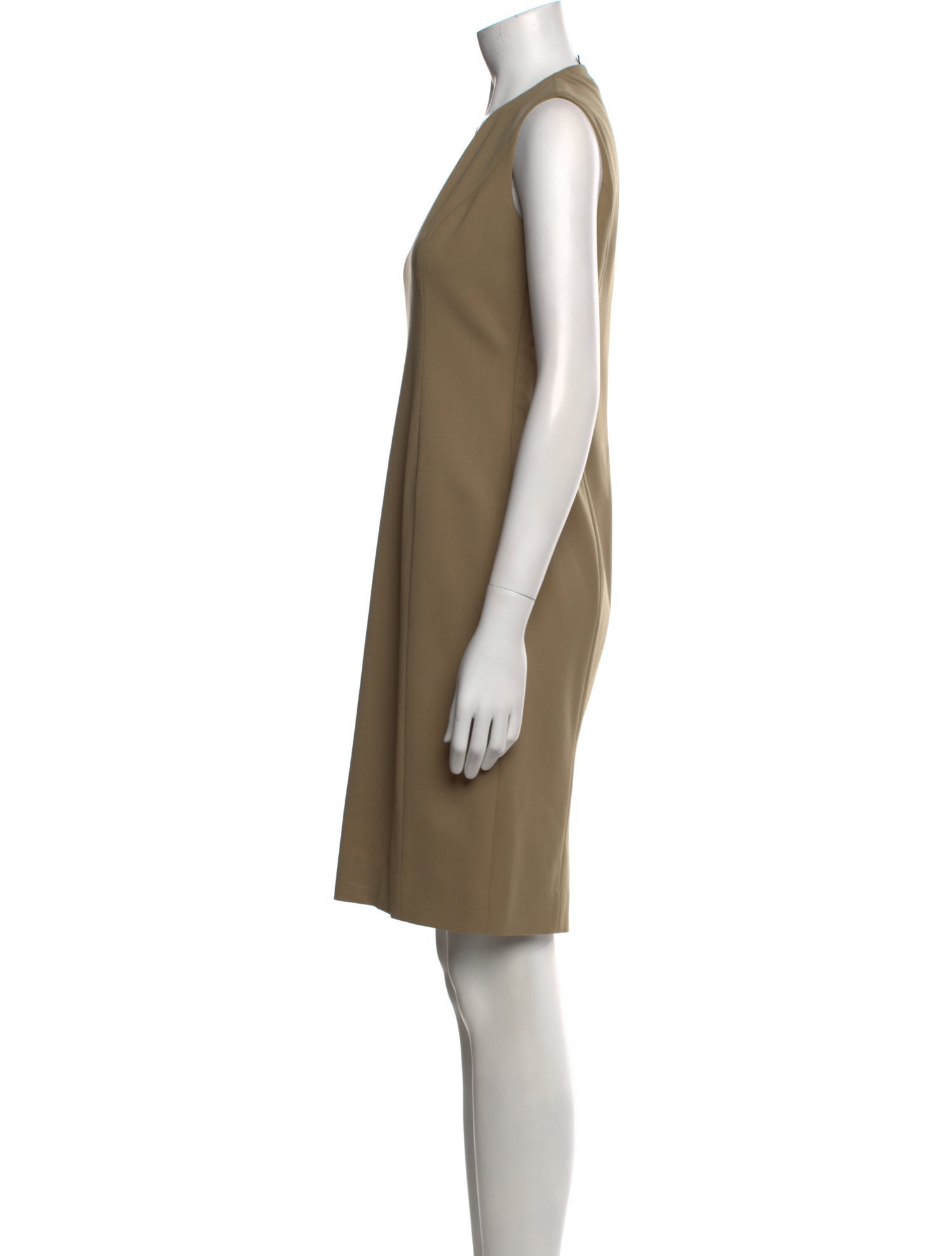 Ralph Lauren Black Label Wool Knee-Length Dress