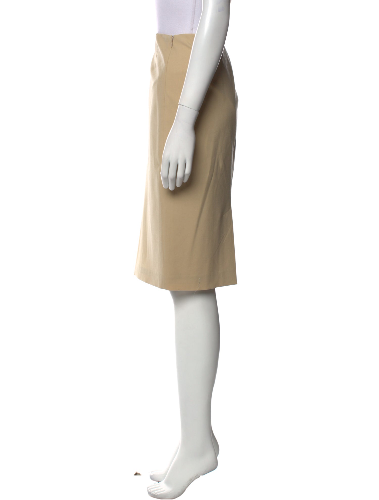 Ralph Lauren Black Label Wool Knee-Length Skirt