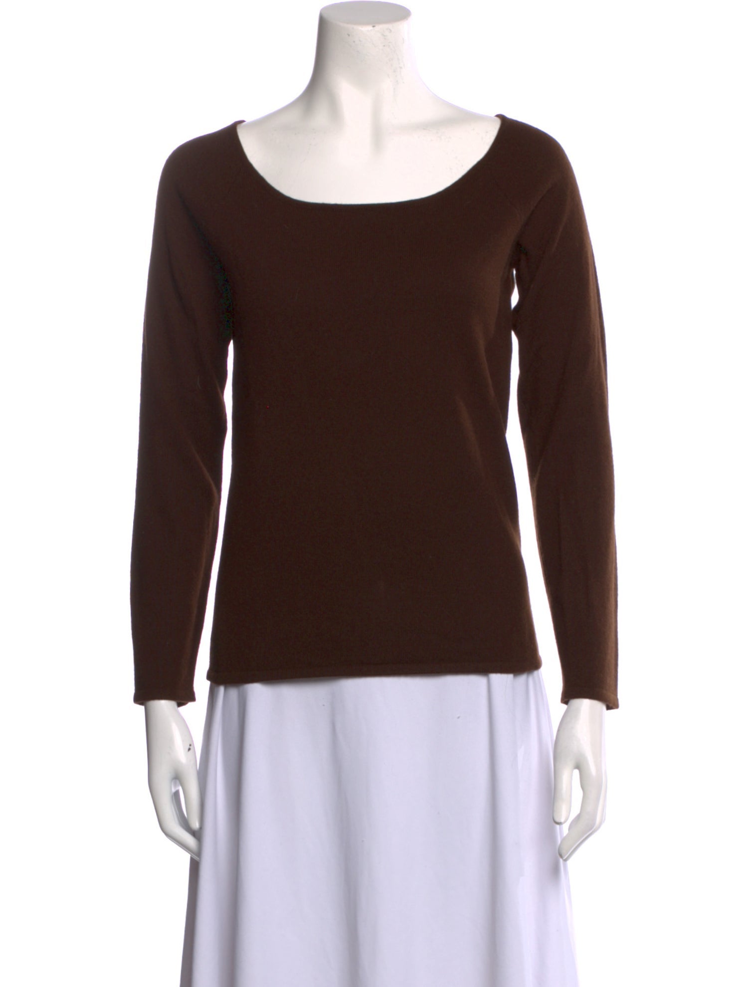 Ralph Lauren Black Label Cashmere Scoop Neck Sweater