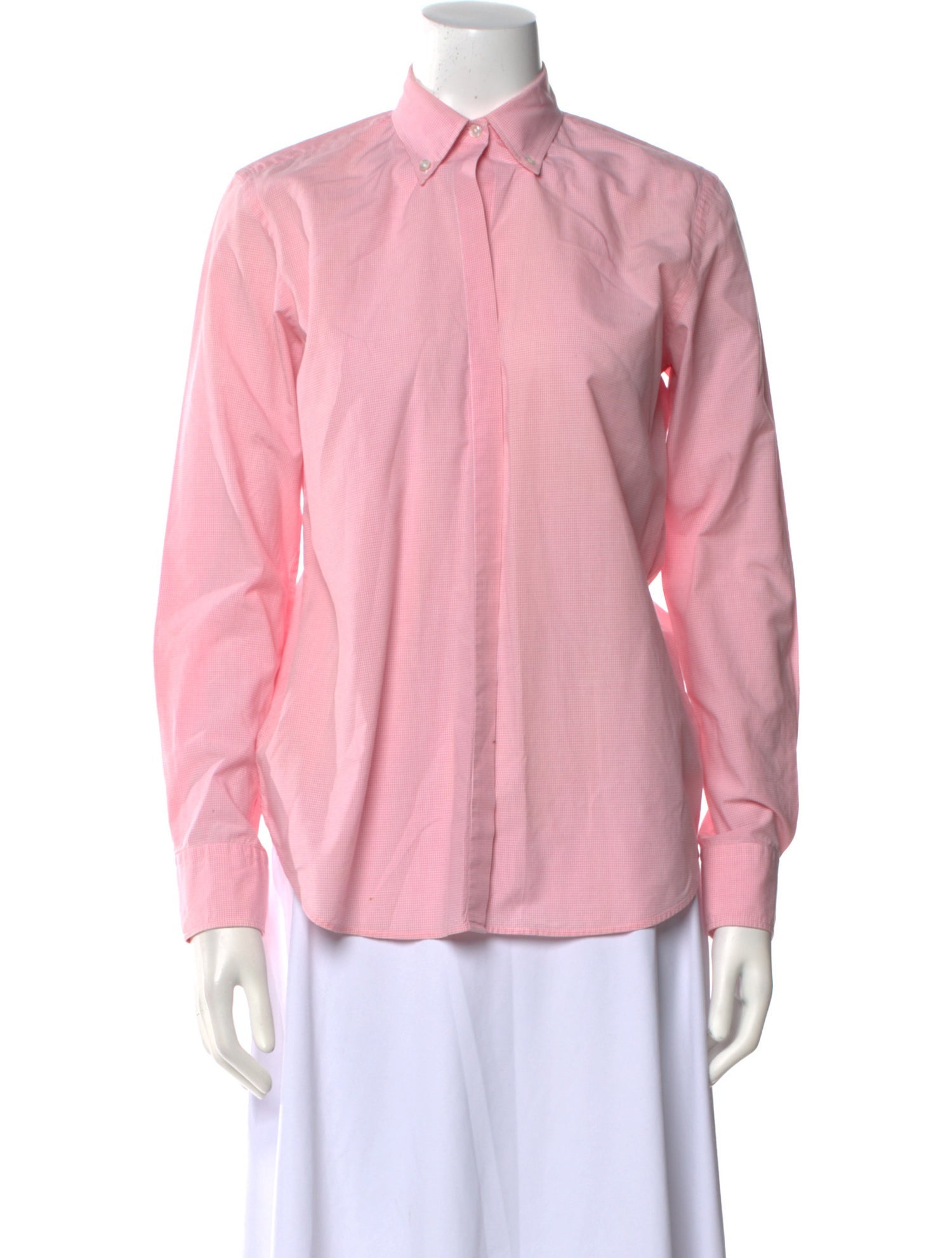 Ralph Lauren Black Label Long Sleeve Button-Up Top