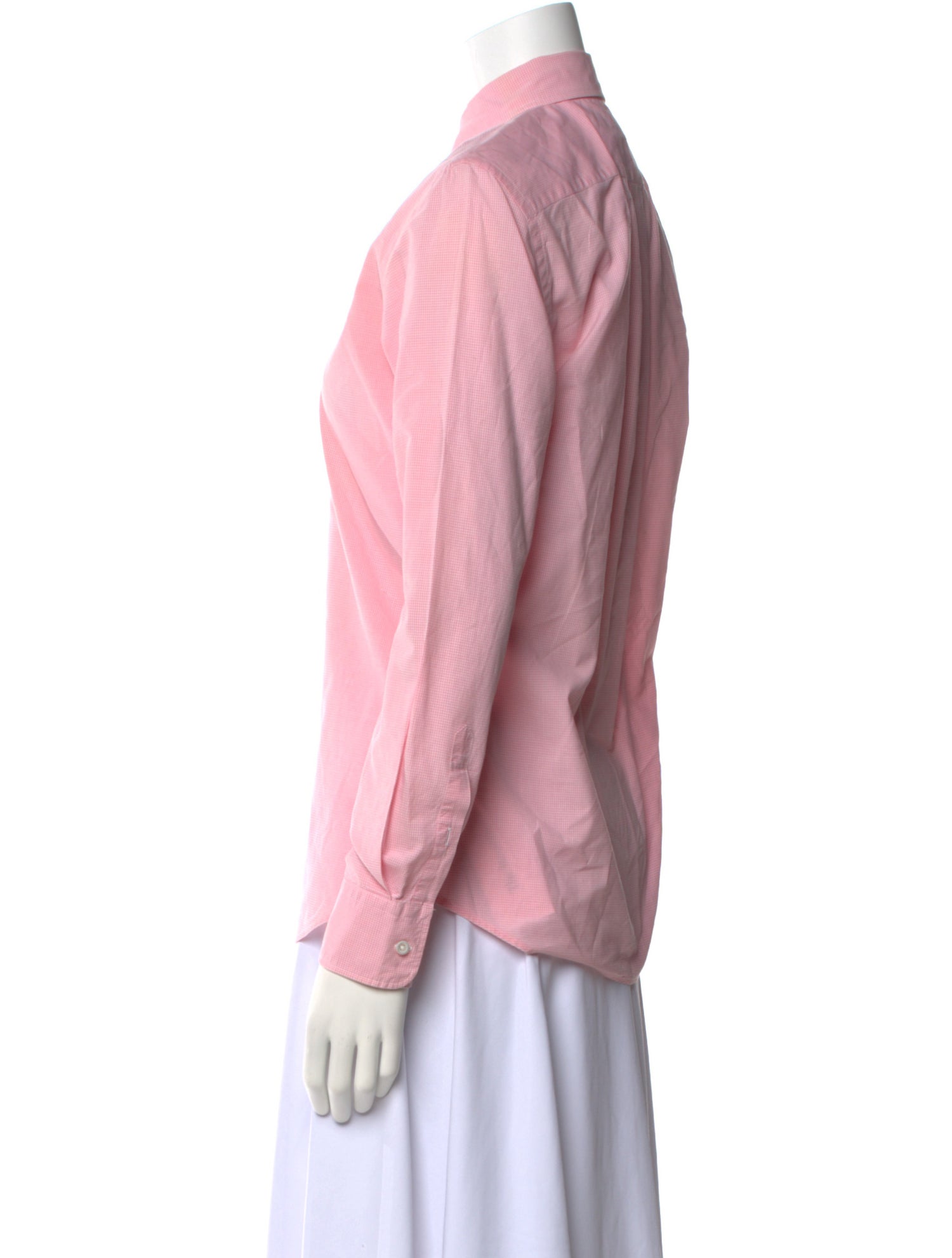 Ralph Lauren Black Label Long Sleeve Button-Up Top