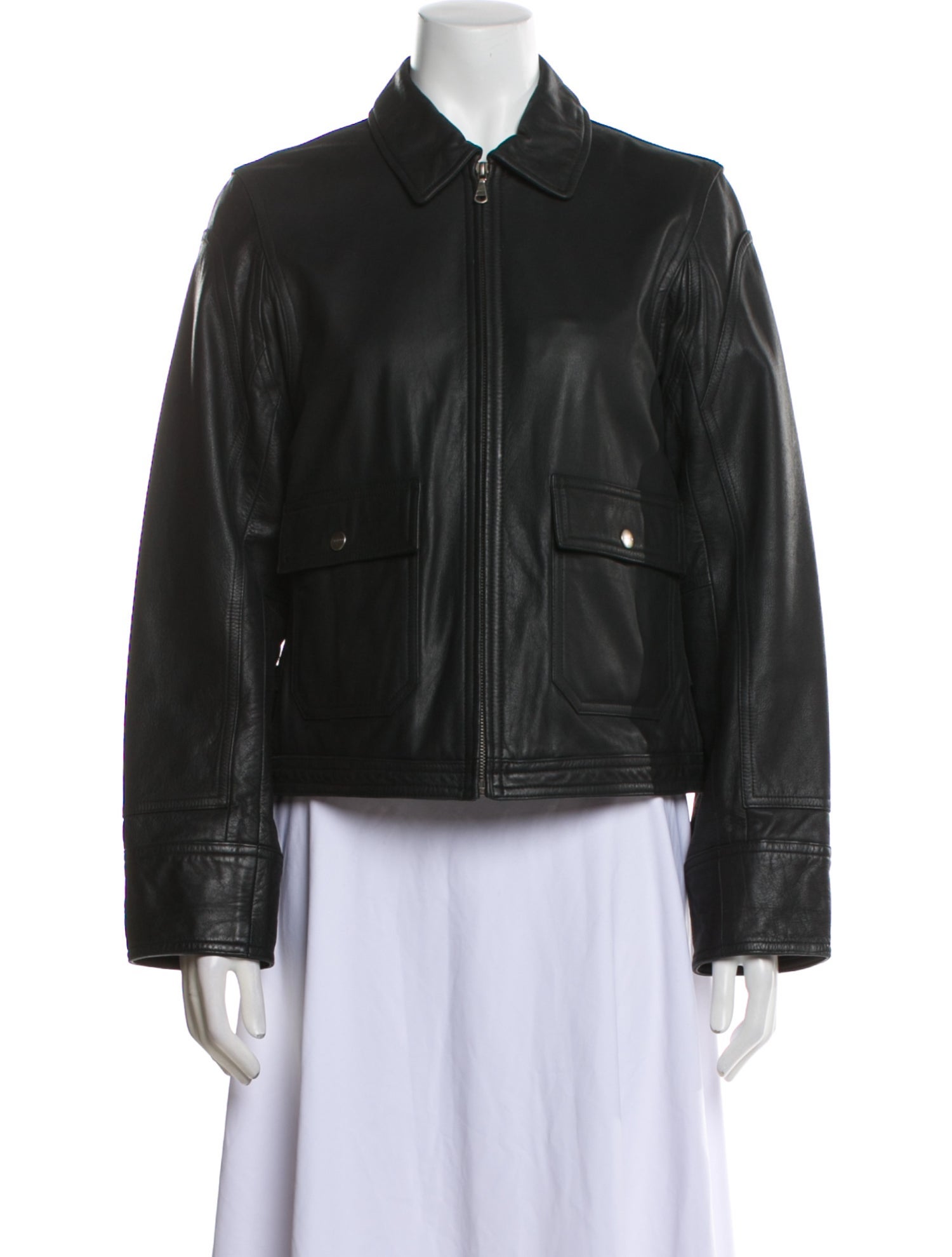 Ralph Lauren Black Label Leather Biker Jacket
