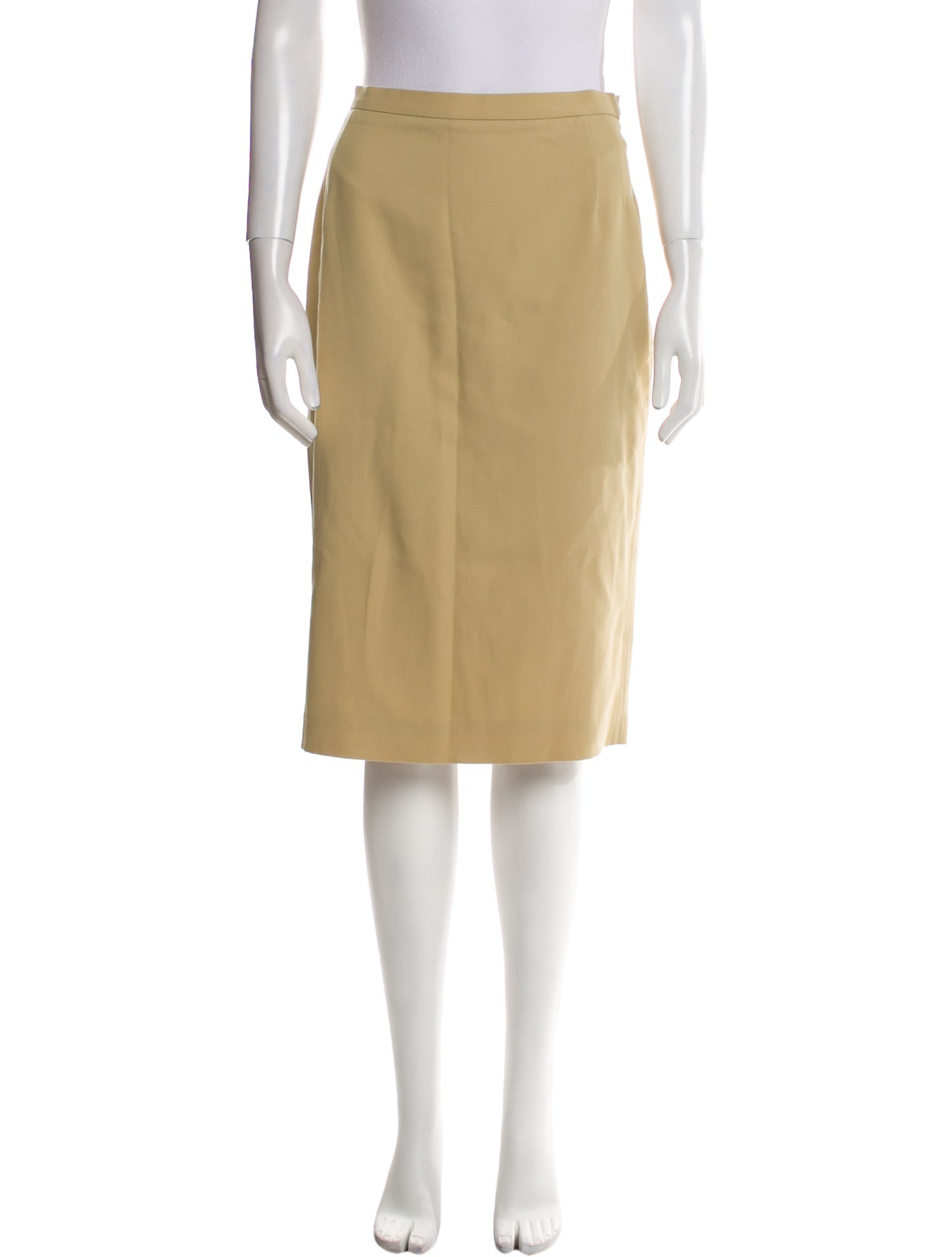 Ralph Lauren Black Label Wool Knee-Length Skirt