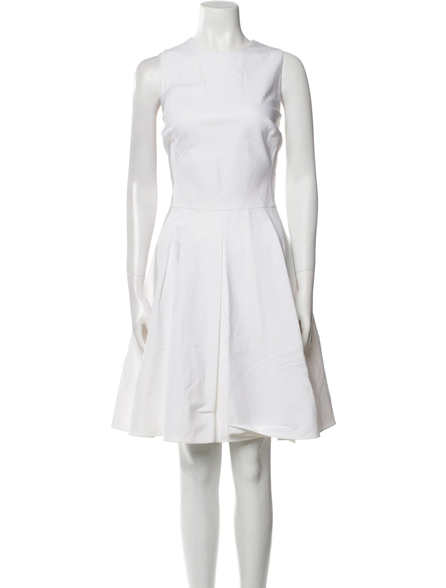 Ralph Lauren Black Label Crew Neck Knee-Length Dress