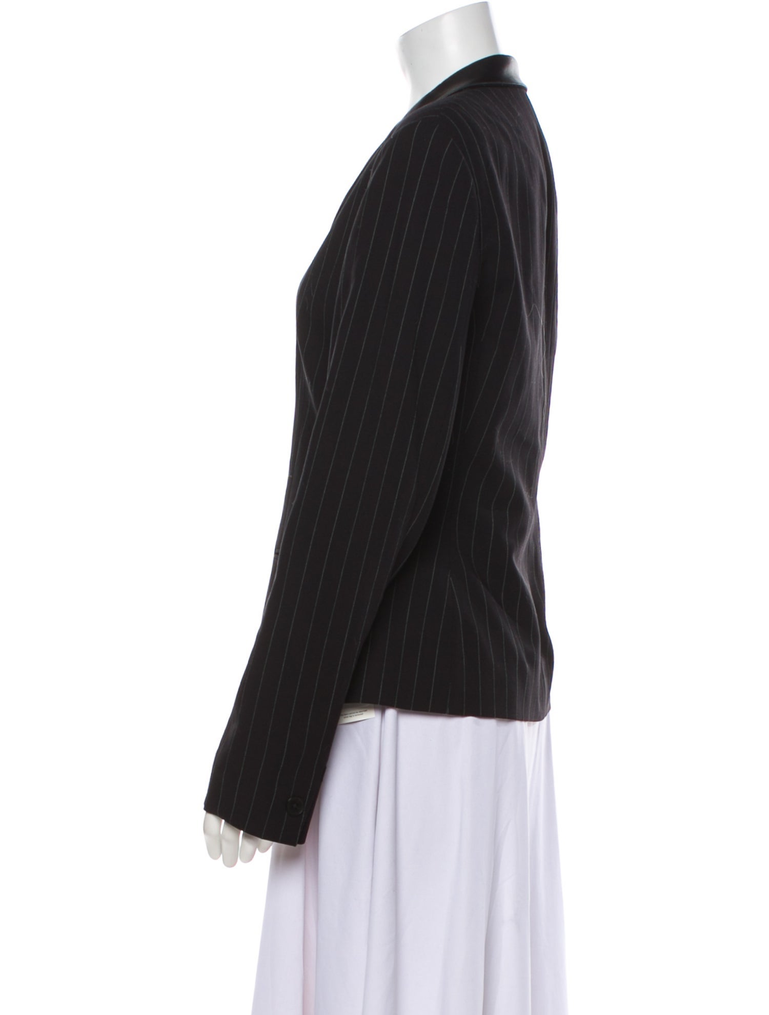 Ralph Lauren Black Label Wool Striped Evening Jacket