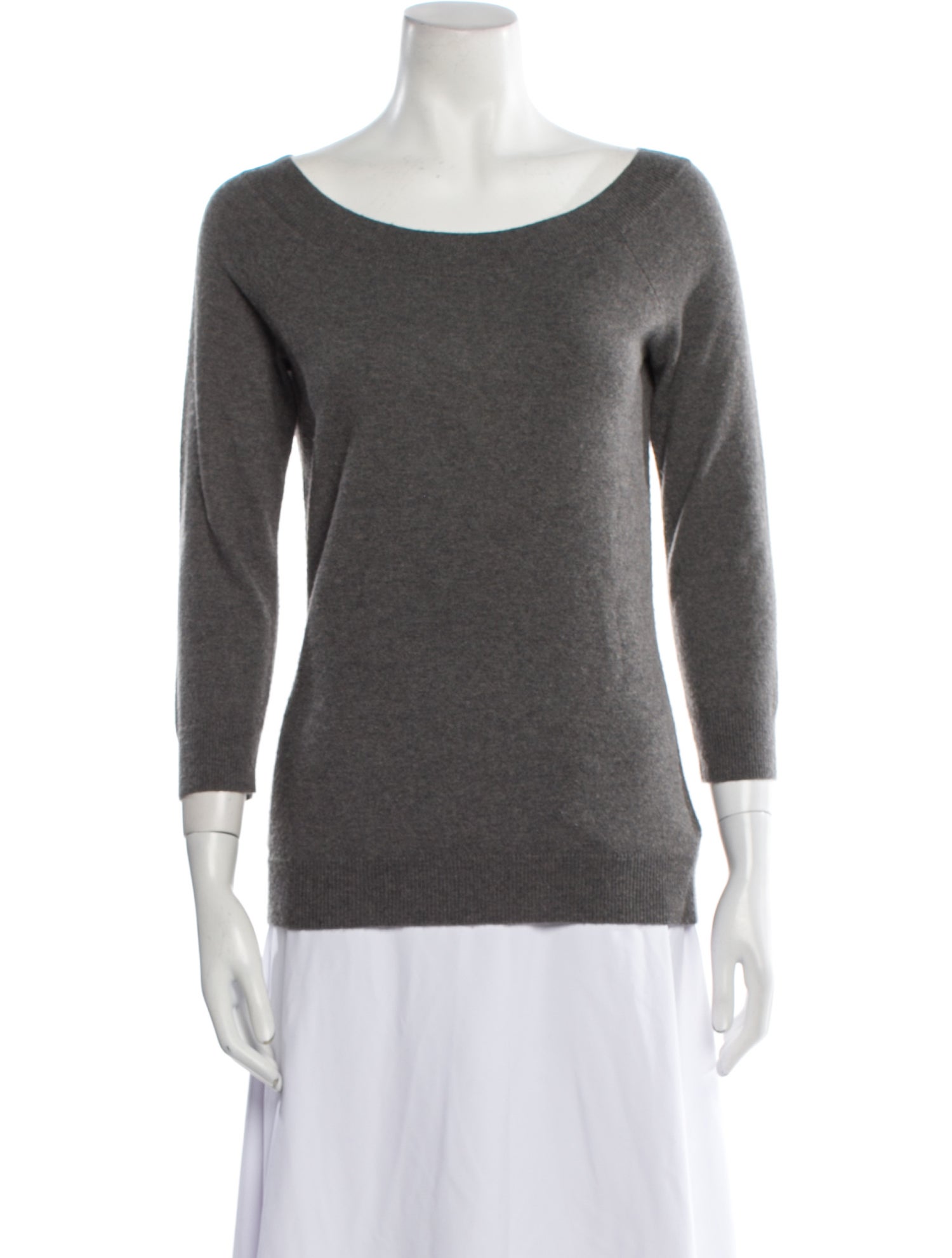 Ralph Lauren Black Label Cashmere Scoop Neck Sweater