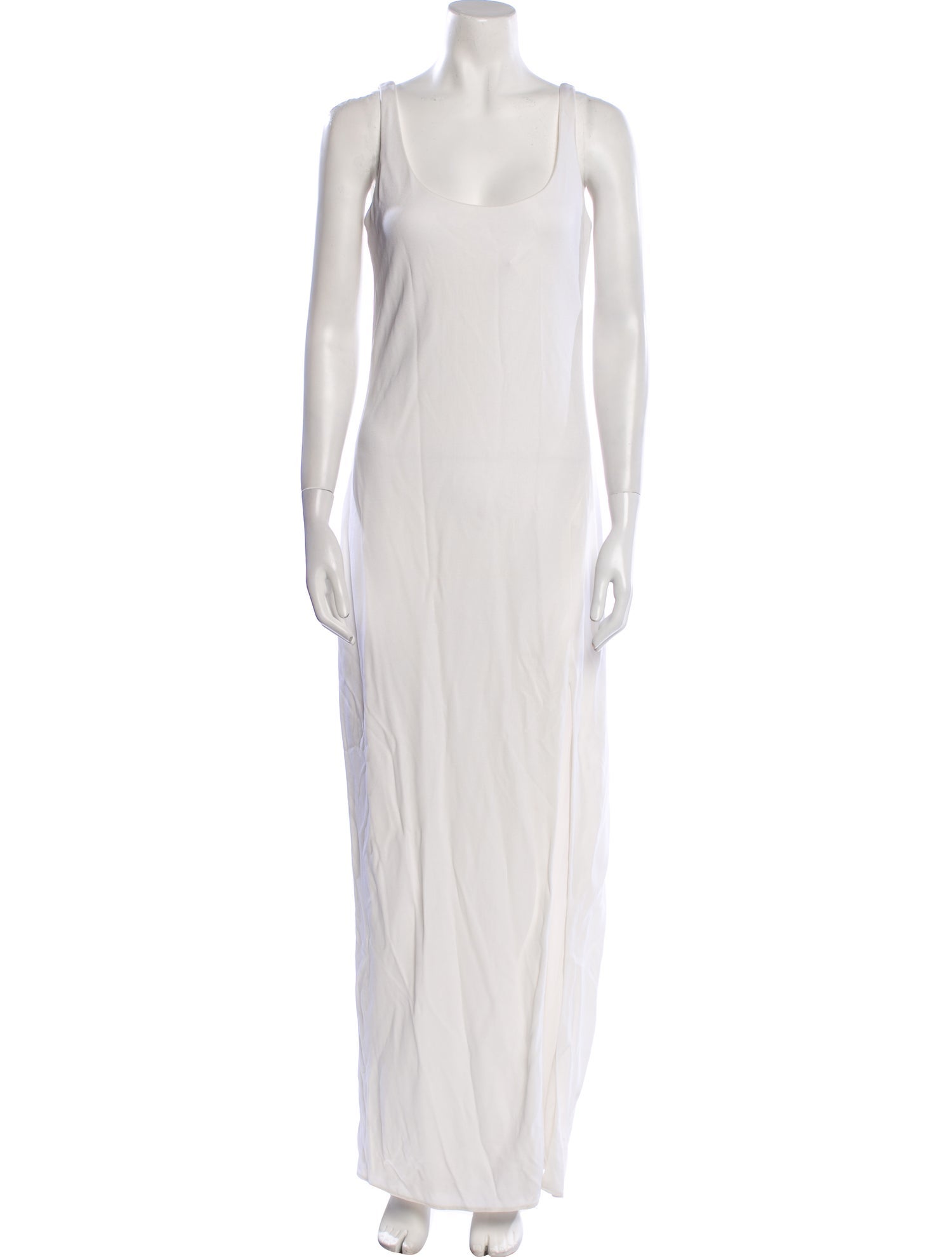 Ralph Lauren Black Label Scoop Neck Long Dress