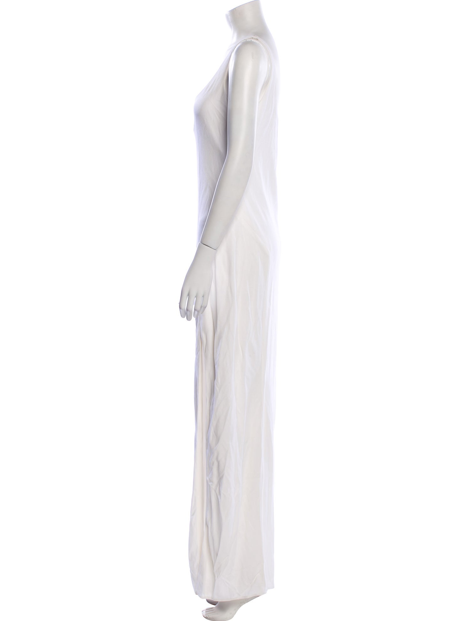 Ralph Lauren Black Label Scoop Neck Long Dress