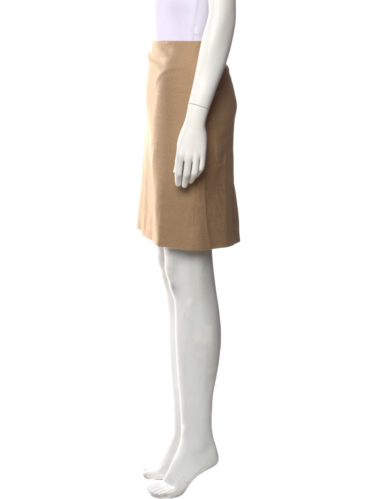 Ralph Lauren Black Label Wool Knee-Length Skirt