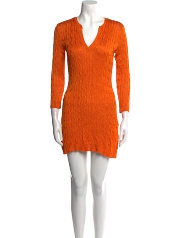 Ralph Lauren Black Label Dresses Silk Mini Dress M