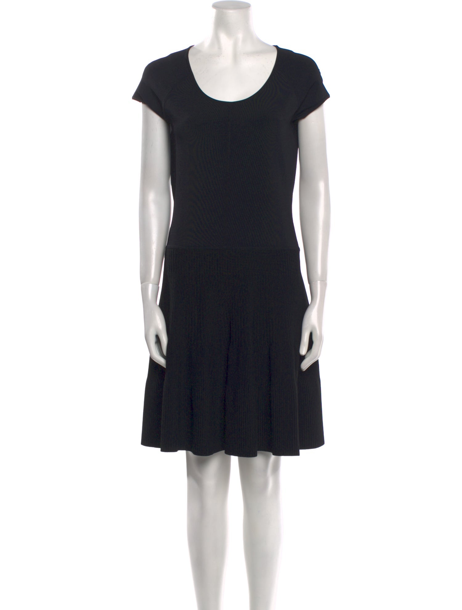 Ralph Lauren Black Label Scoop Neck Mini Dress