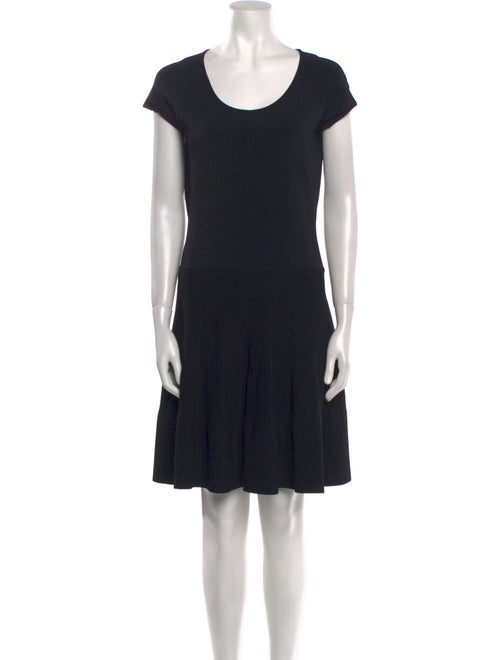 Ralph Lauren Black Label Scoop Neck Mini Dress
