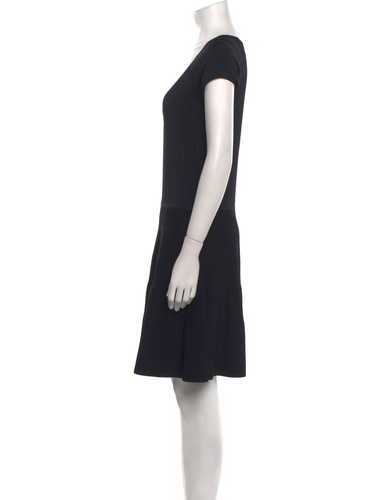 Ralph Lauren Black Label Scoop Neck Mini Dress