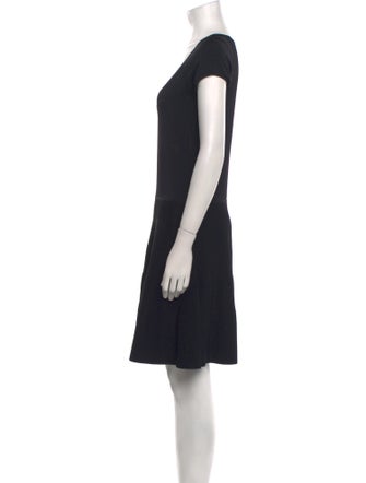 Ralph Lauren Black Label Scoop Neck Mini Dress