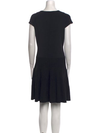 Ralph Lauren Black Label Scoop Neck Mini Dress