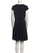 Ralph Lauren Black Label Scoop Neck Mini Dress