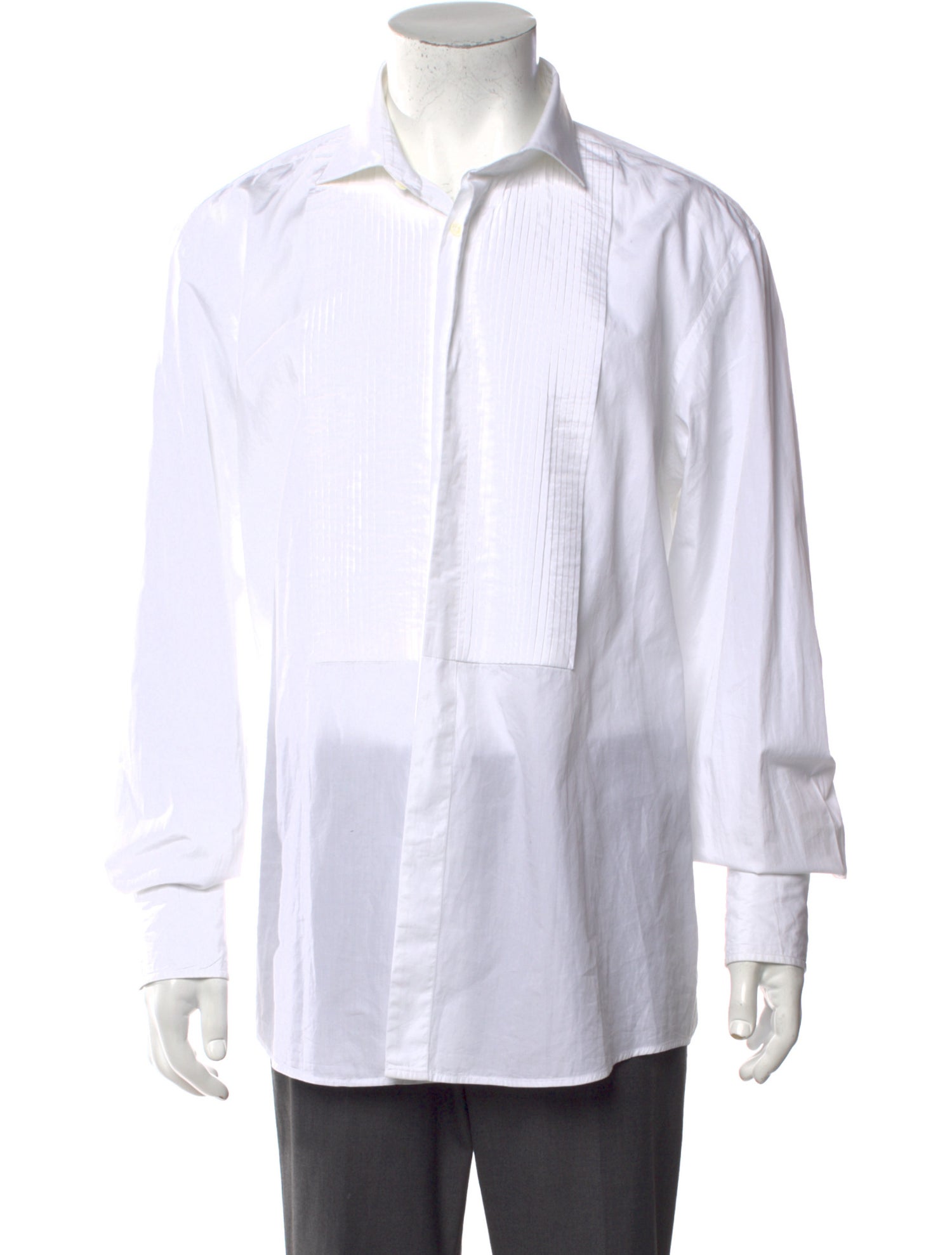 Ralph Lauren Black Label Long Sleeve Tuxedo Shirt