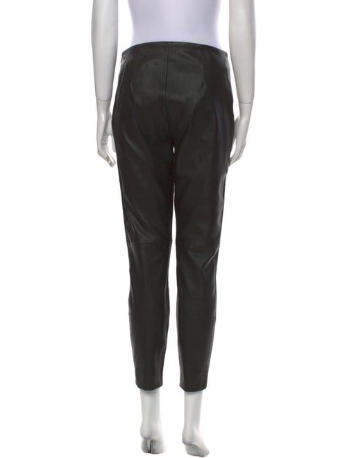 Ralph Lauren Black Label Lamb Leather Skinny Leg Pants