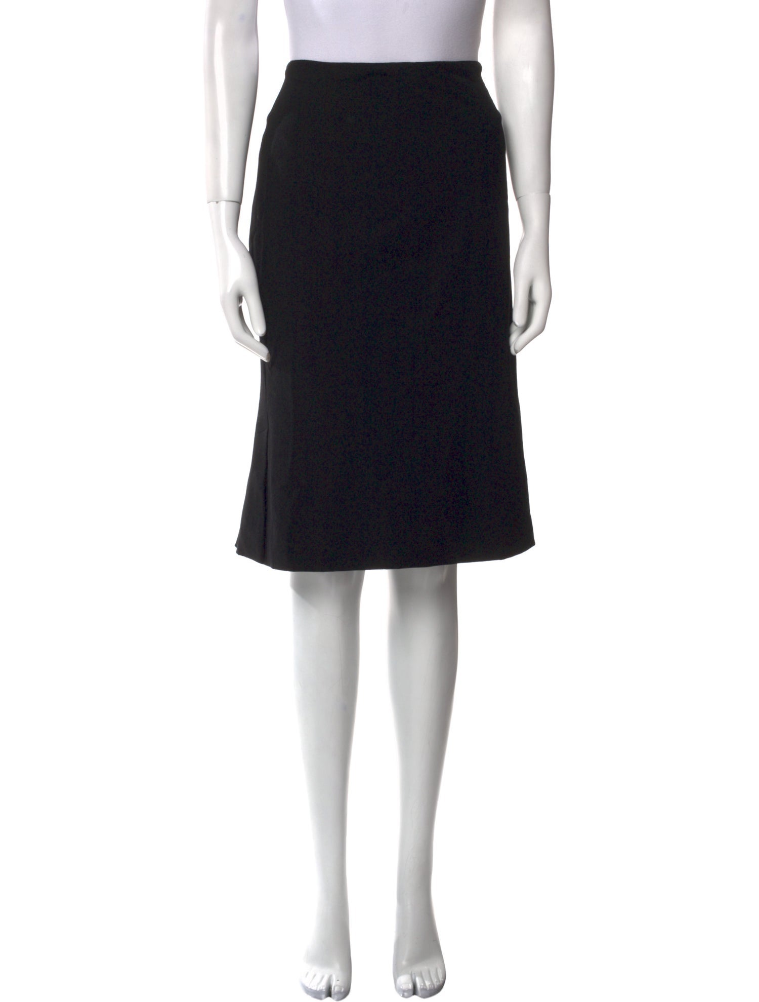 Ralph Lauren Black Label Wool Knee-Length Skirt