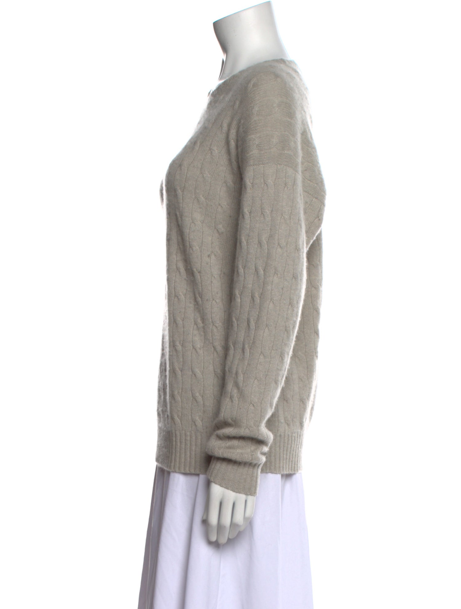 Ralph Lauren Black Label Cashmere Scoop Neck Sweater