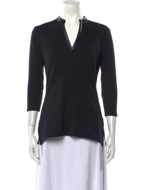 Ralph Lauren Black Label Wool V-Neck Sweater