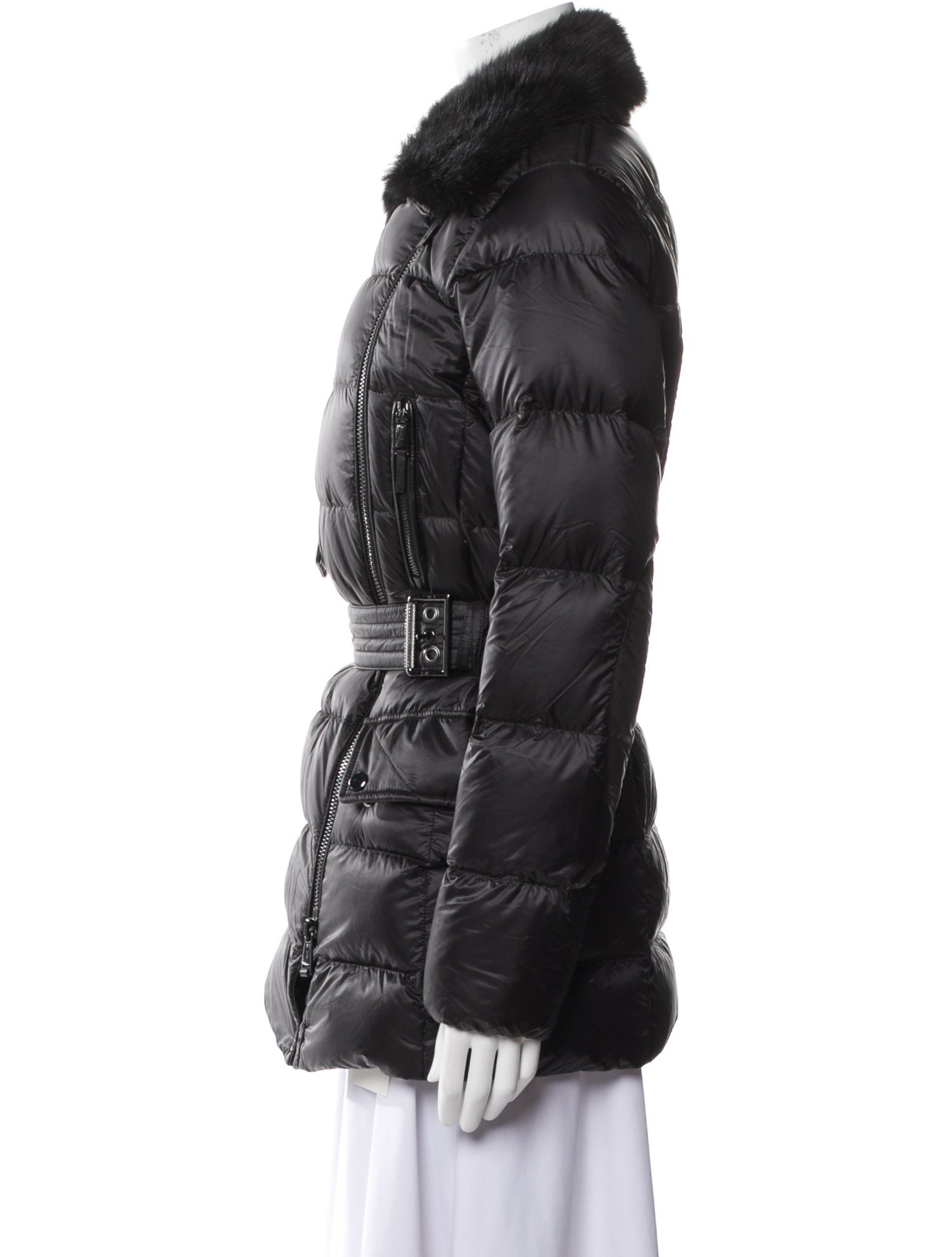 Ralph Lauren Black Label Nylon Fur Jacket