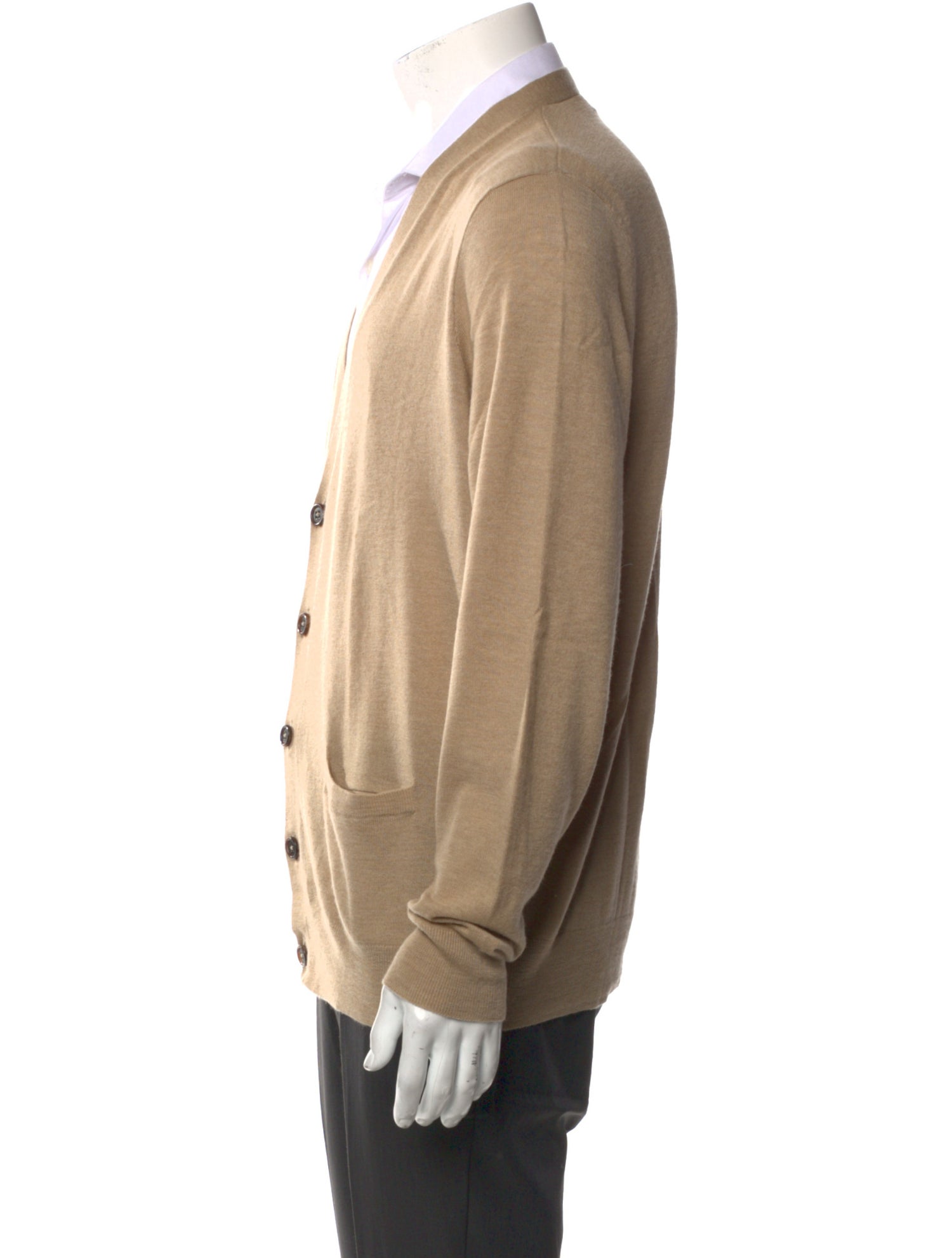 Ralph Lauren Black Label V-Neck Long Sleeve Cardigan