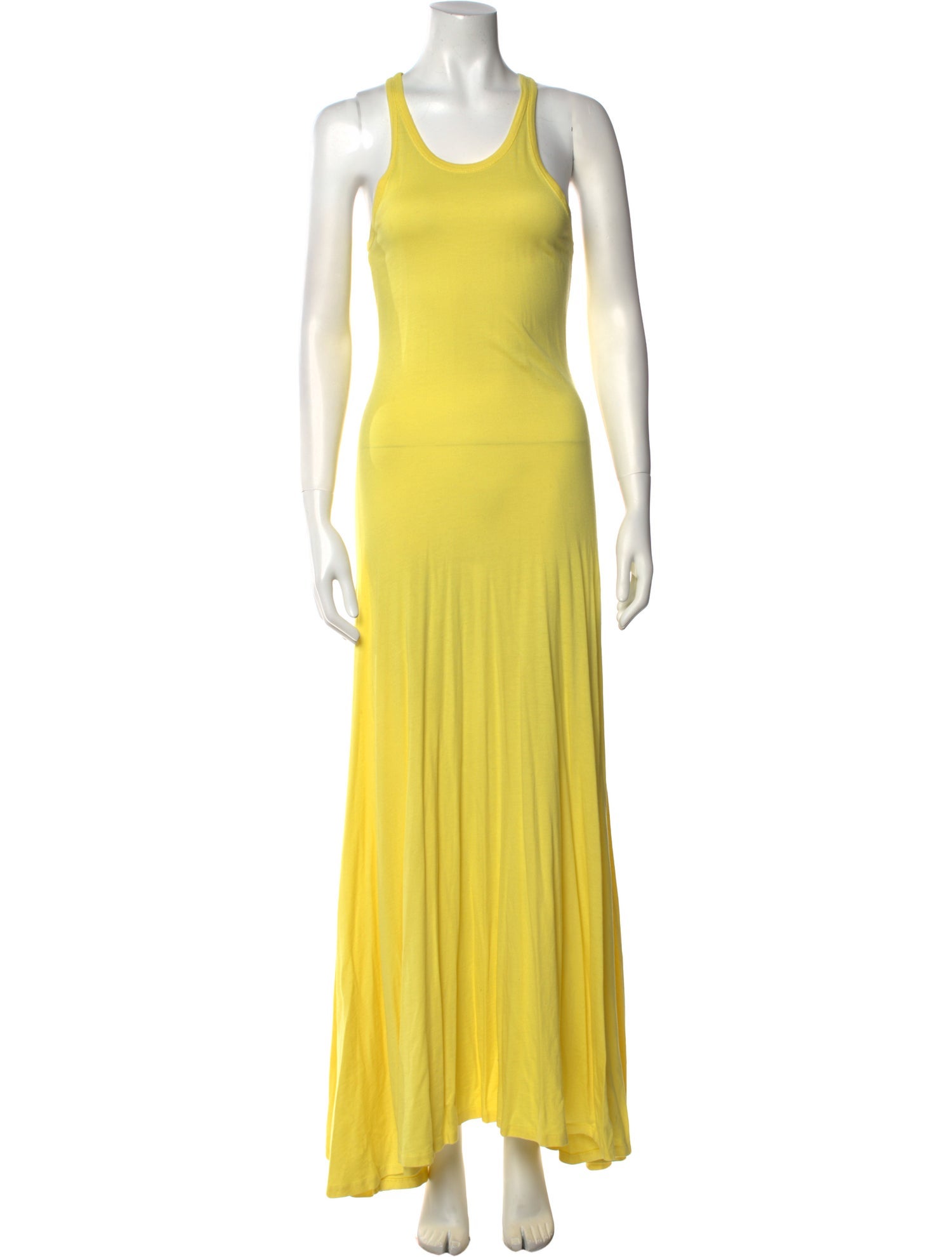 Ralph Lauren Black Label Scoop Neck Long Dress