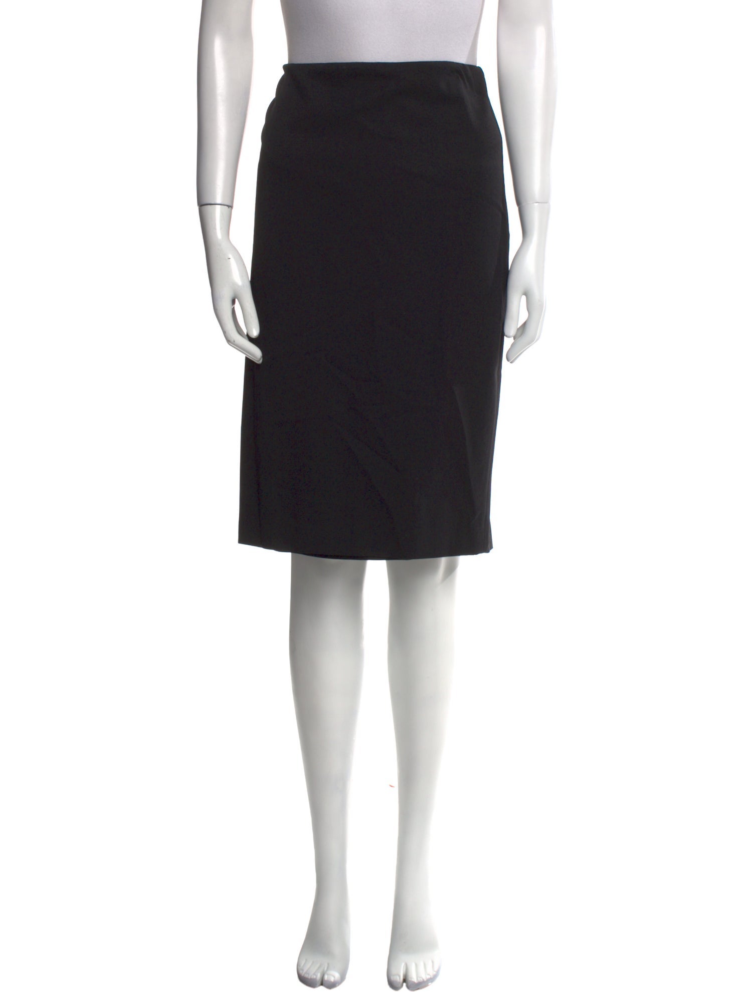 Ralph Lauren Black Label Wool Knee-Length Skirt
