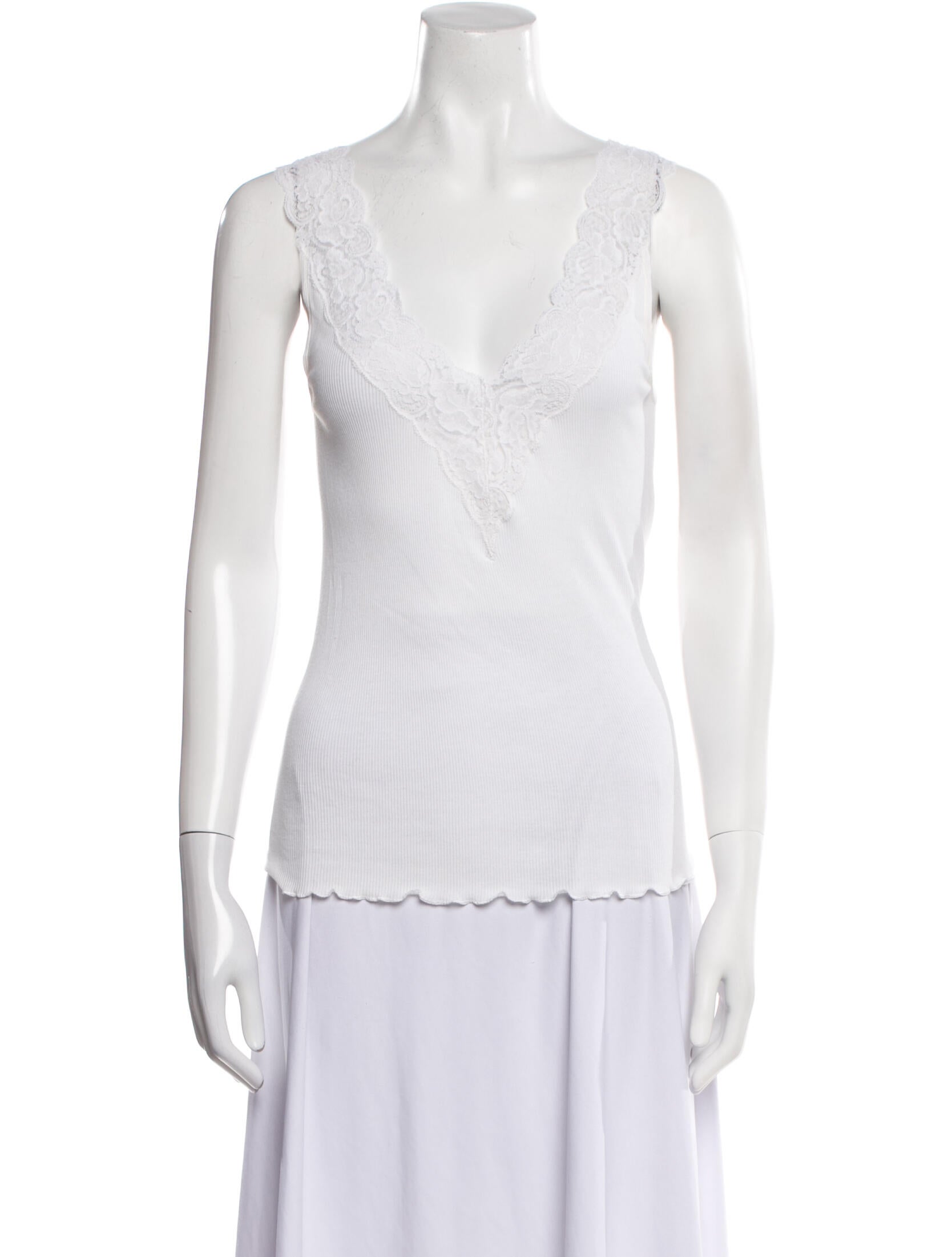 Ralph Lauren Black Label V-Neck Sleeveless Top