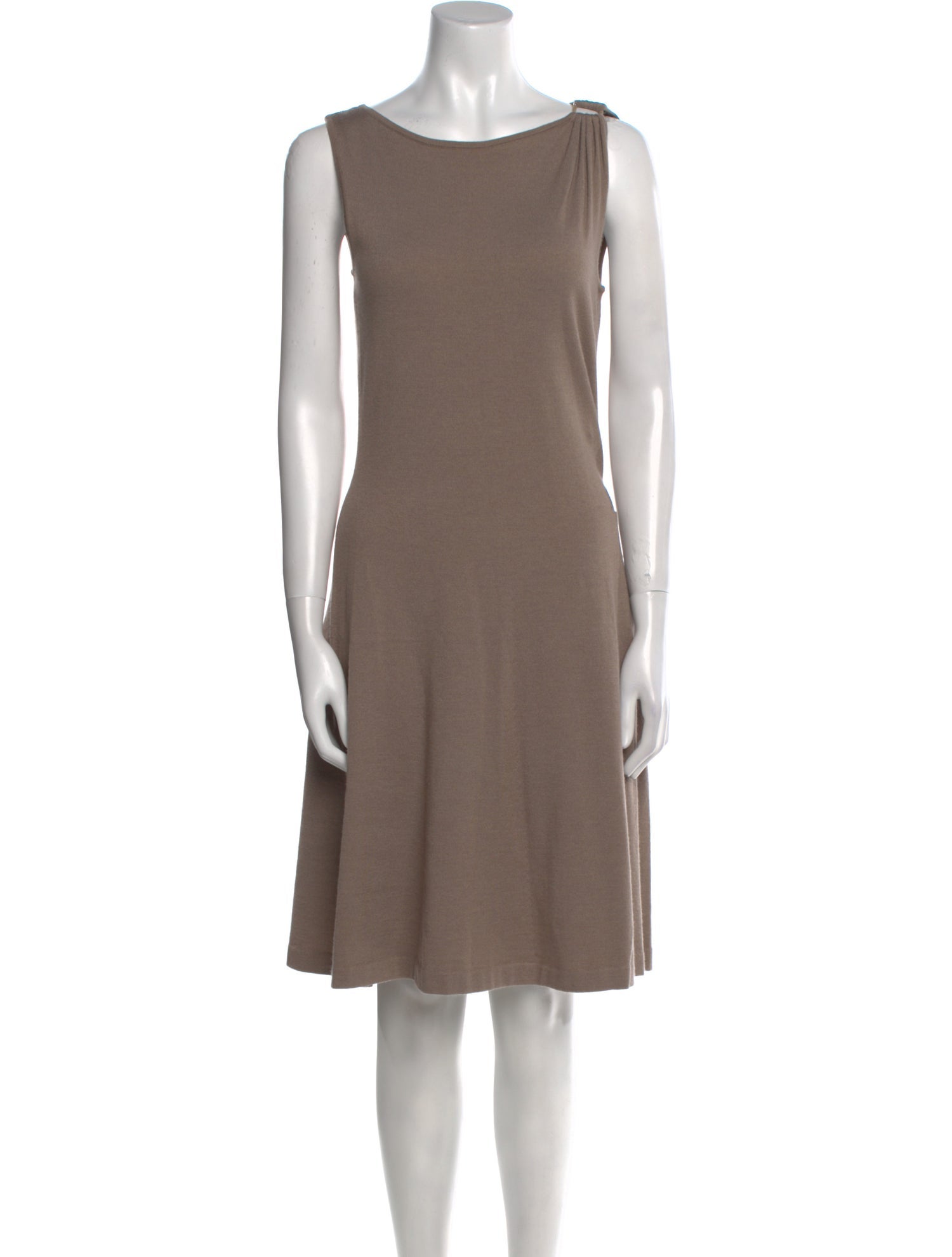 Ralph Lauren Black Label Cashmere Knee-Length Dress