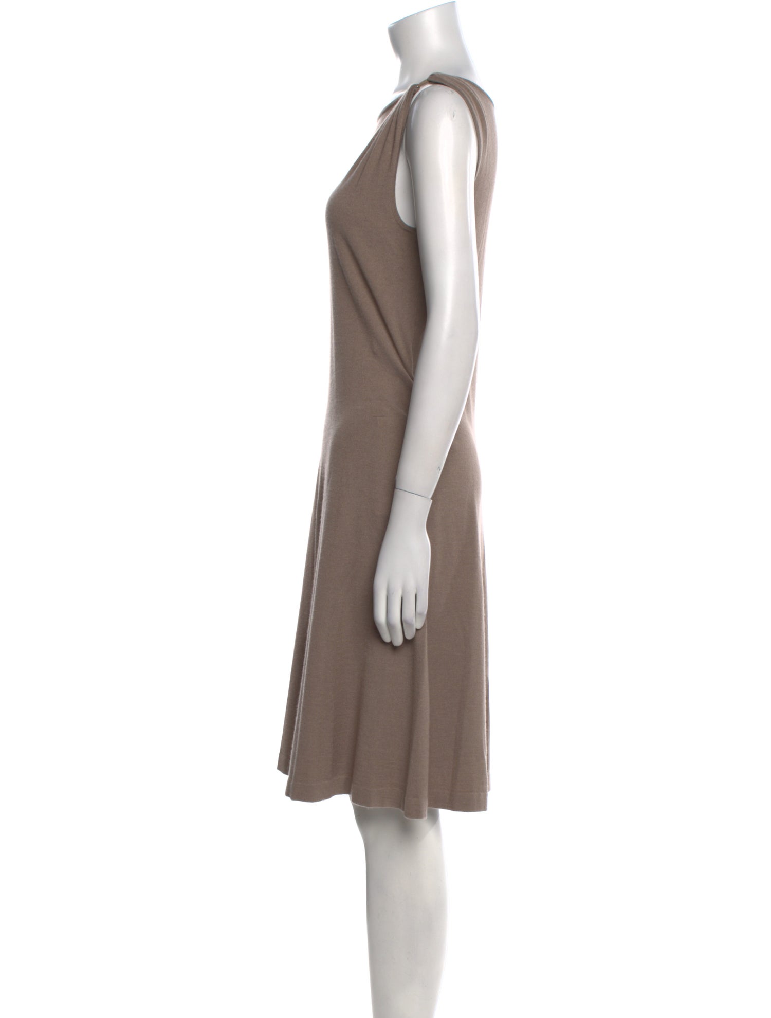 Ralph Lauren Black Label Cashmere Knee-Length Dress