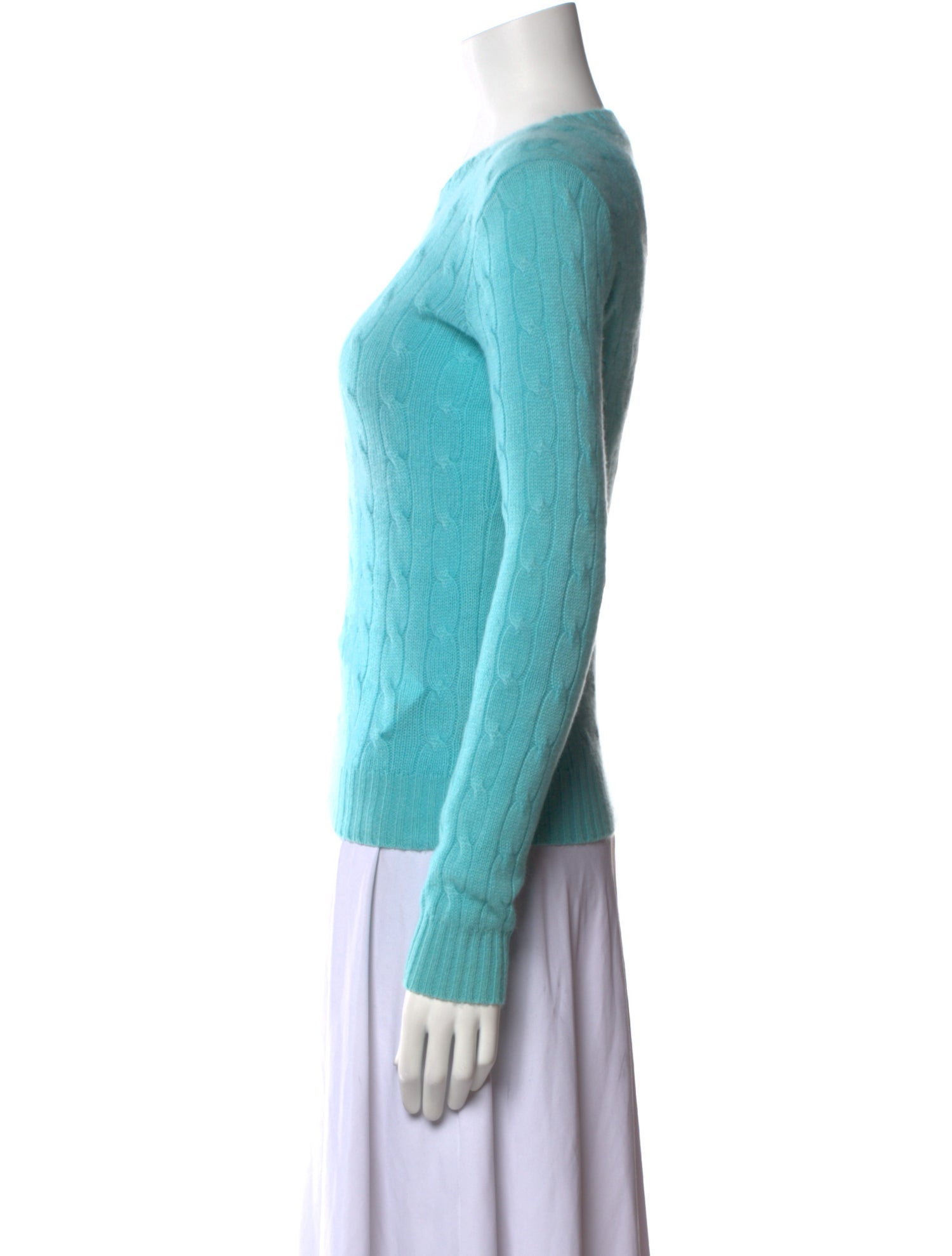 Ralph Lauren Black Label Cashmere Scoop Neck Sweater