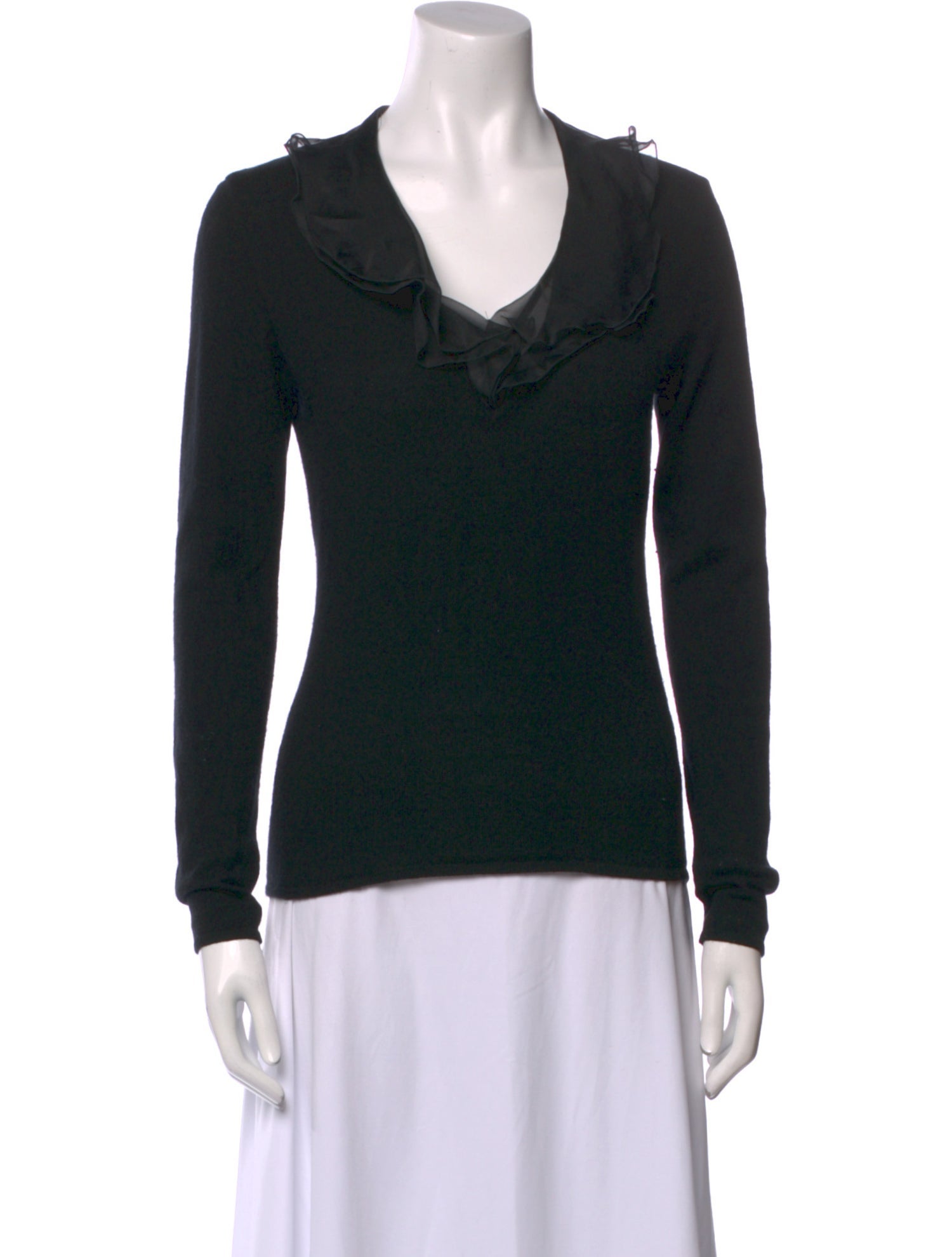 Ralph Lauren Black Label Cashmere Cowl Neck Sweater