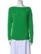 Ralph Lauren Black Label Cashmere Bateau Neckline Sweater