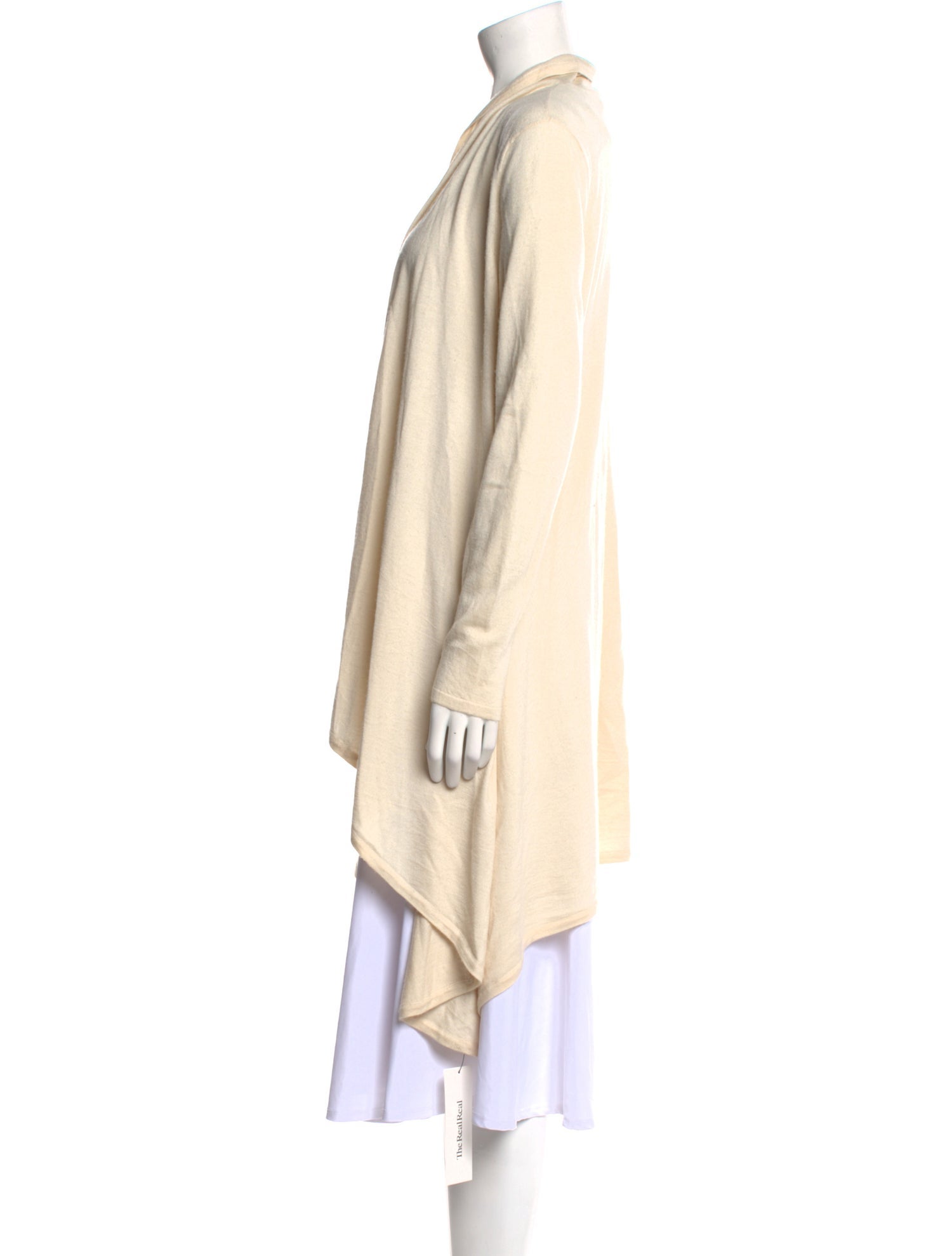 Ralph Lauren Black Label Cashmere Open Front Sweater